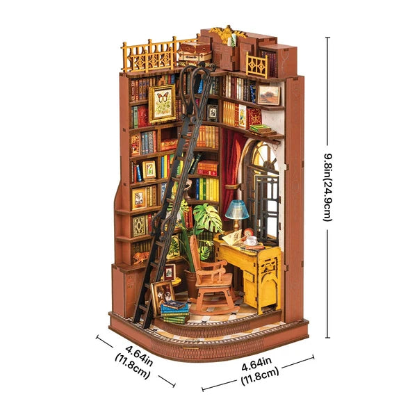 Rolife Coin Tranquille Cabinet de Lecture DIY