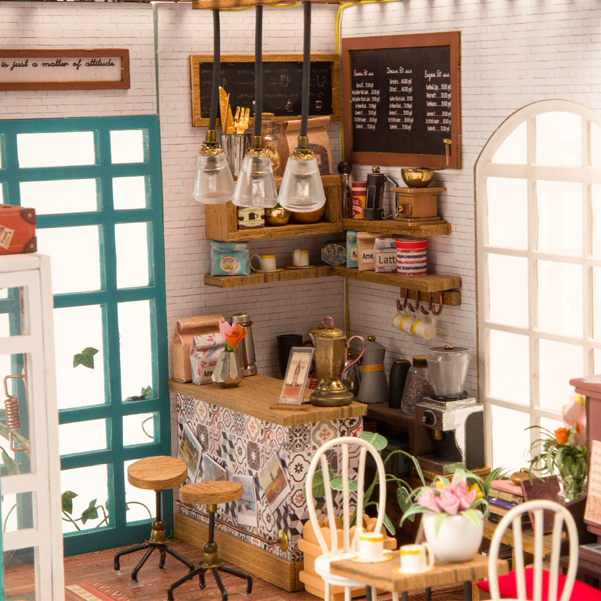 Mini-maison DIY Café de Simon de Rolife