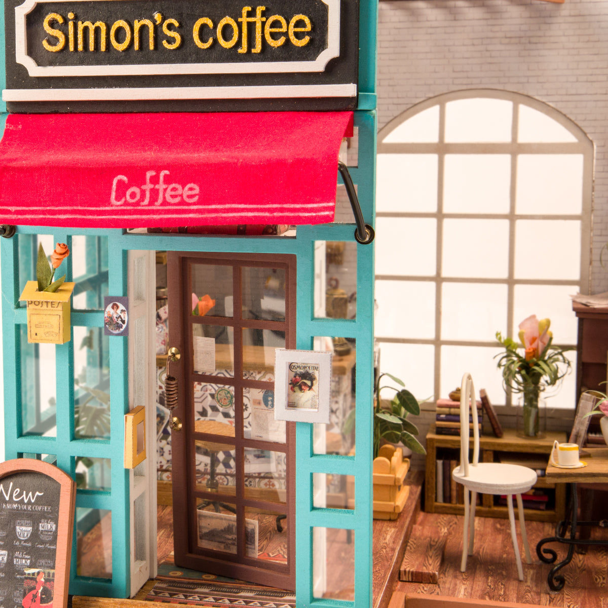 Mini-maison DIY Café de Simon de Rolife