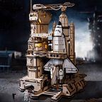 ROKR Puzzle 3D en Bois Navette Spatiale