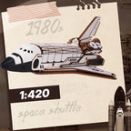 ROKR Puzzle 3D en Bois Navette Spatiale