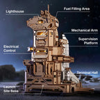 ROKR Puzzle 3D en Bois Navette Spatiale