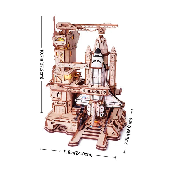 ROKR Puzzle 3D en Bois Navette Spatiale