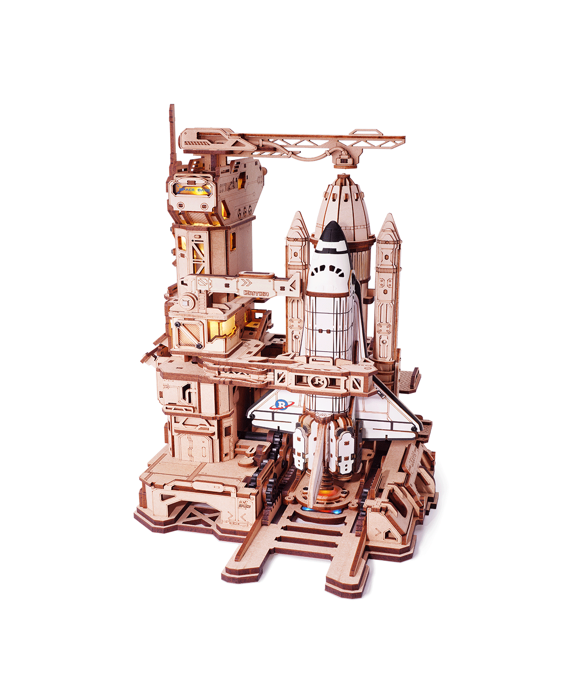 ROKR Puzzle 3D en Bois Navette Spatiale