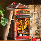 Rolife Wisdom Stationery Shop Kit de diorama (Book Nook)