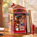 Rolife Wisdom Stationery Shop Kit de diorama (Book Nook)