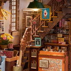 Rolife Wisdom Stationery Shop Kit de diorama (Book Nook)
