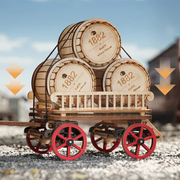 ROKR Moteur à vapeur mécanique – Puzzle 3D en bois
