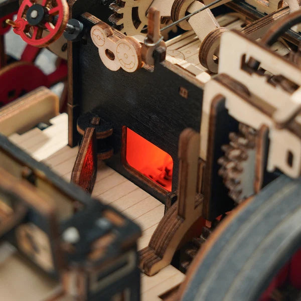 ROKR Moteur à vapeur mécanique – Puzzle 3D en bois