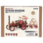 ROKR Moteur à vapeur mécanique – Puzzle 3D en bois