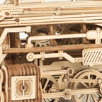 Puzzle en bois 3D ROKR Prime Locomotive à vapeur Express