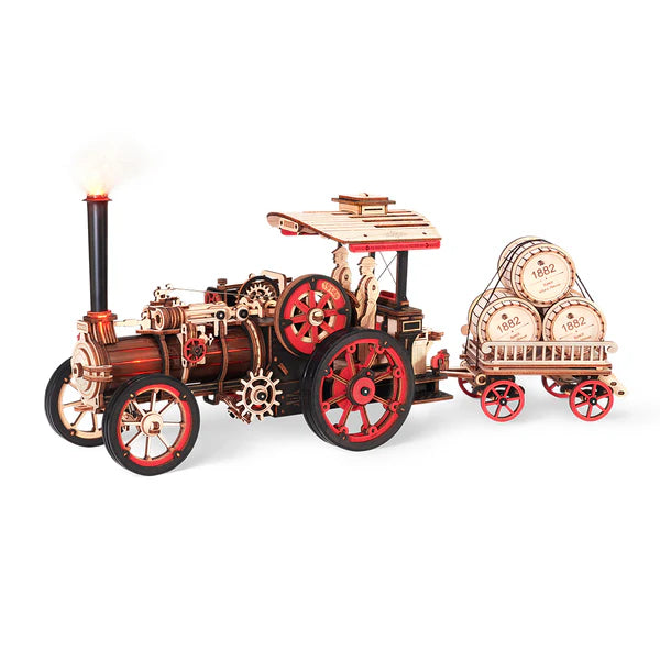 ROKR Moteur à vapeur mécanique – Puzzle 3D en bois