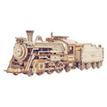 Puzzle en bois 3D ROKR Prime Locomotive à vapeur Express