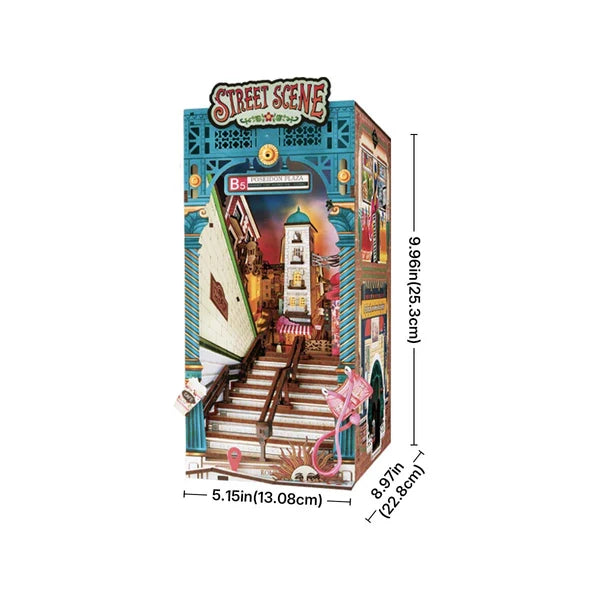 Miniature de livre Rolife Scène de rue
