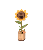 Puzzle 3D en bois Rowood - Tournesol