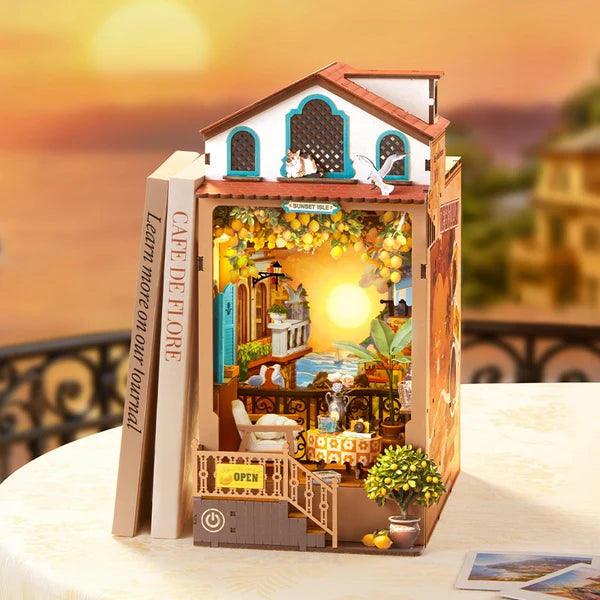 Diorama Rolife d'étagère « L'île du crépuscule »