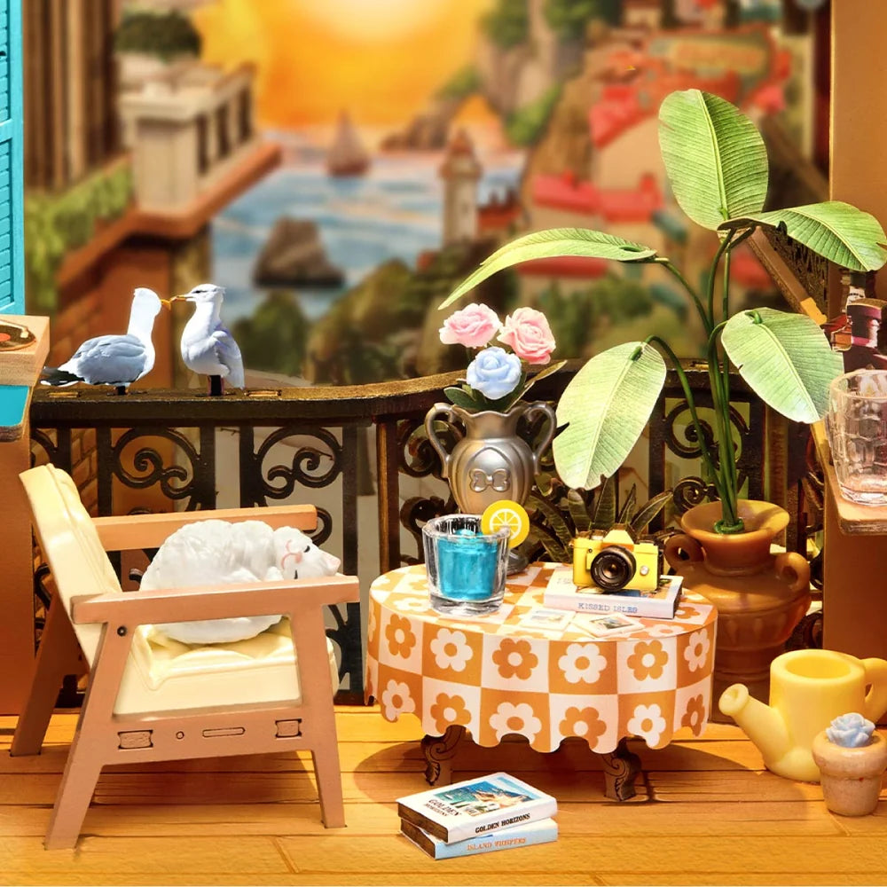 Diorama Rolife d'étagère « L'île du crépuscule »