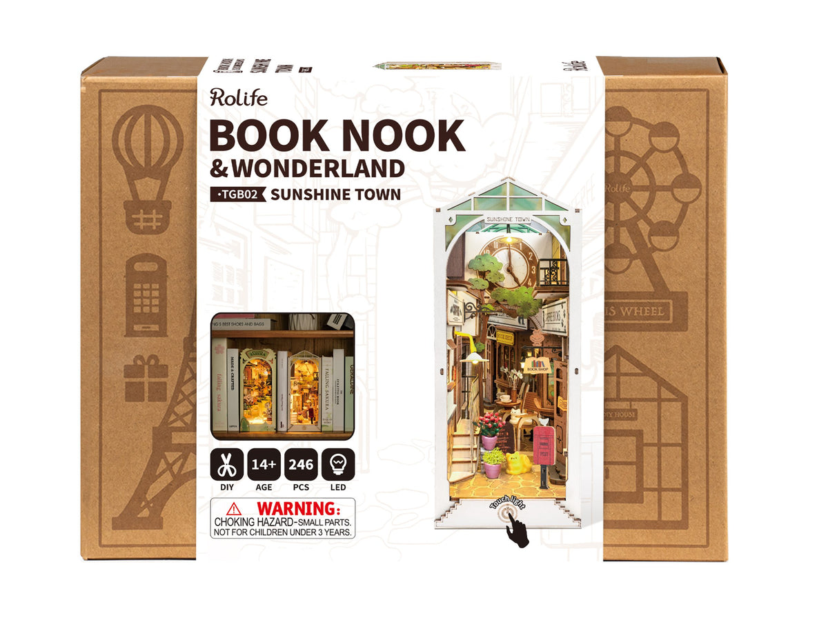 Kit de mini-bibliothèque Sunshine Town