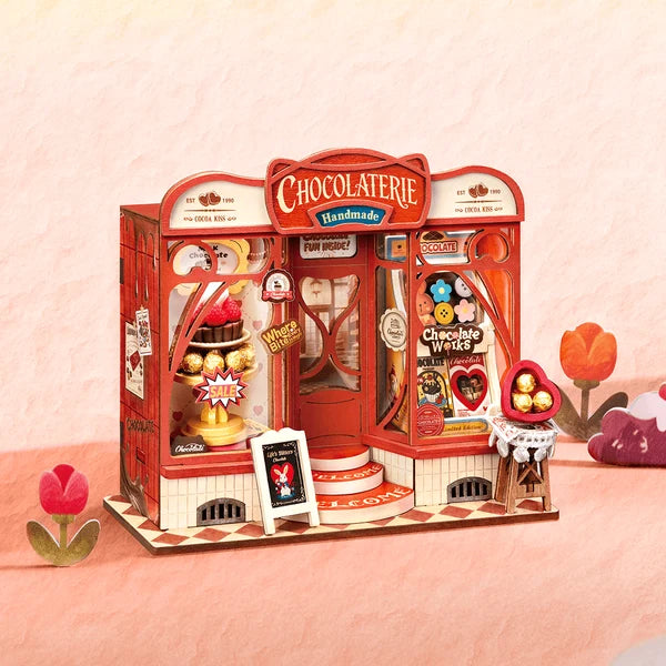 Miniature Maison DIY Rolife Magasin de Chocolats