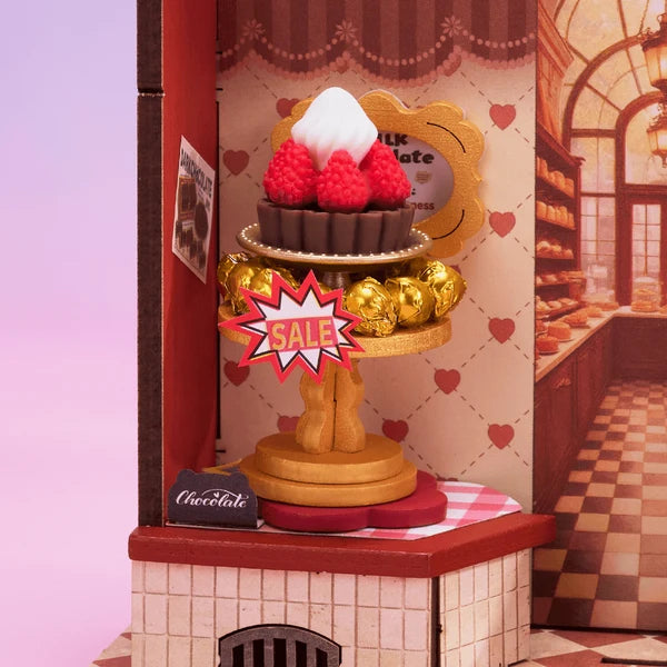 Miniature Maison DIY Rolife Magasin de Chocolats