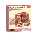 Miniature Maison DIY Rolife Magasin de Chocolats