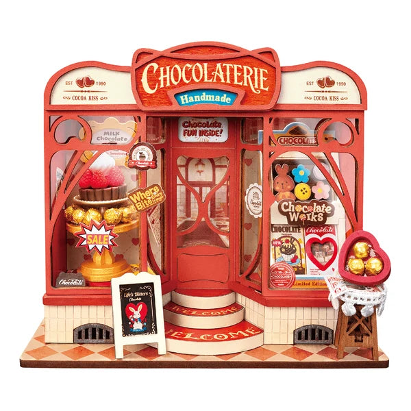 Miniature Maison DIY Rolife Magasin de Chocolats