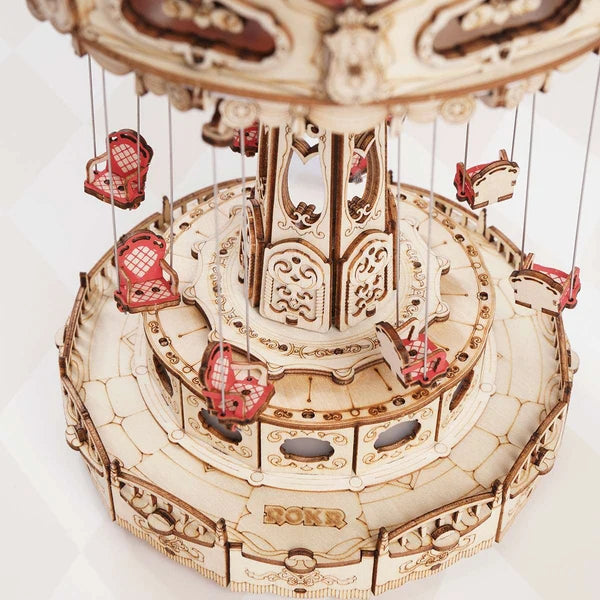 Boîte à musique à construire ROKR Le Carrousel Volant