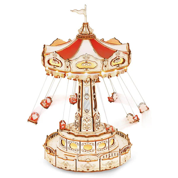 Boîte à musique à construire ROKR Le Carrousel Volant