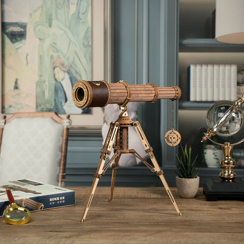 Télescope monoculaire ROKR Puzzle en bois 3D