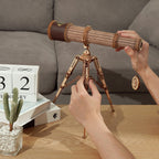 Télescope monoculaire ROKR Puzzle en bois 3D