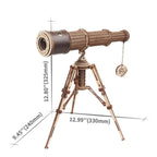 Télescope monoculaire ROKR Puzzle en bois 3D