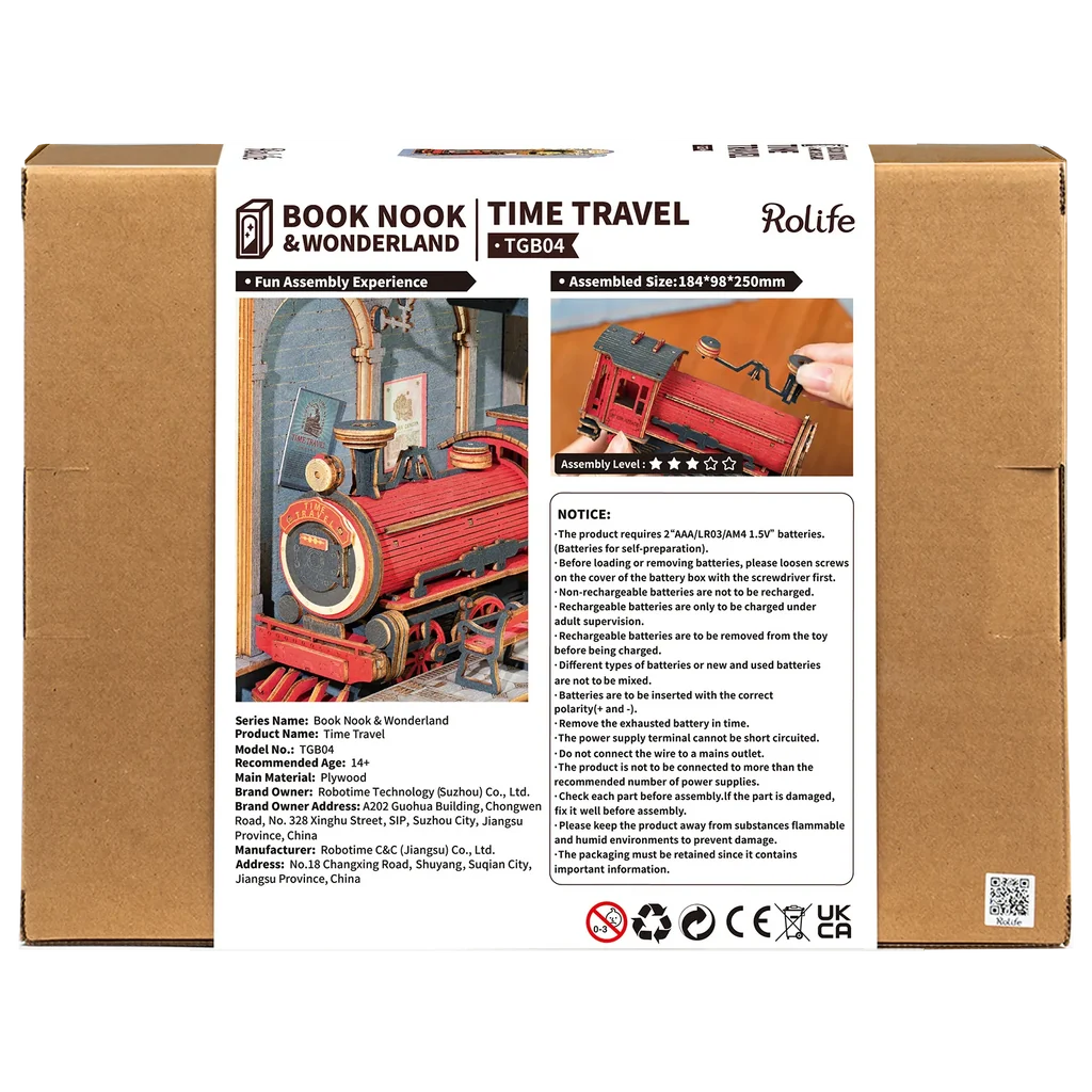 Rolife Time Travel DIY Book Nook