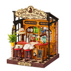 Mini-maison miniature DIY Rolife "Bar des chats soûls"
