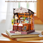 Mini-maison miniature DIY Rolife "Bar des chats soûls"