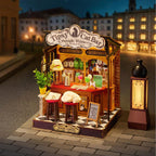 Mini-maison miniature DIY Rolife "Bar des chats soûls"