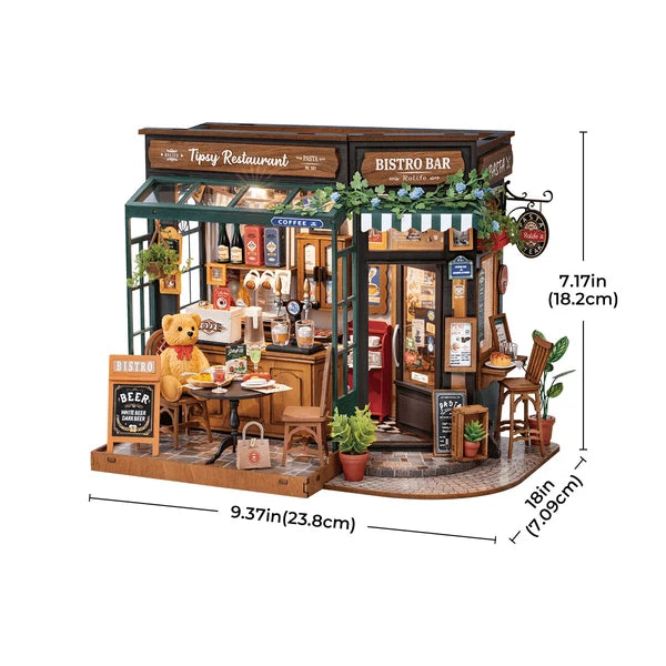 Maison miniature DIY Restaurant Tipsy de Rolife