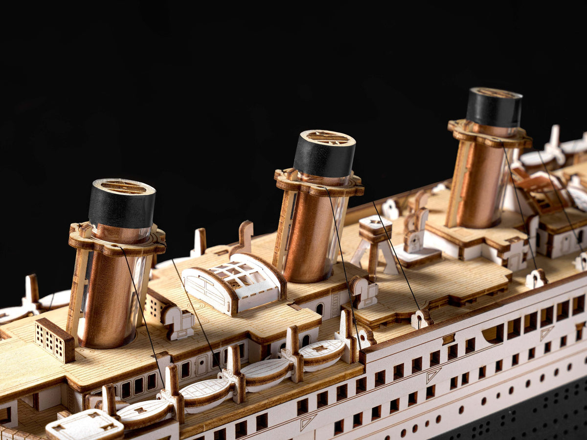 Rolife 1912·Puzzle en bois 3D L'Éternel voyageur de l'Atlantique
