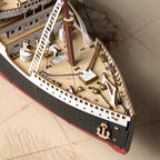 Rolife 1912·Puzzle en bois 3D L'Éternel voyageur de l'Atlantique