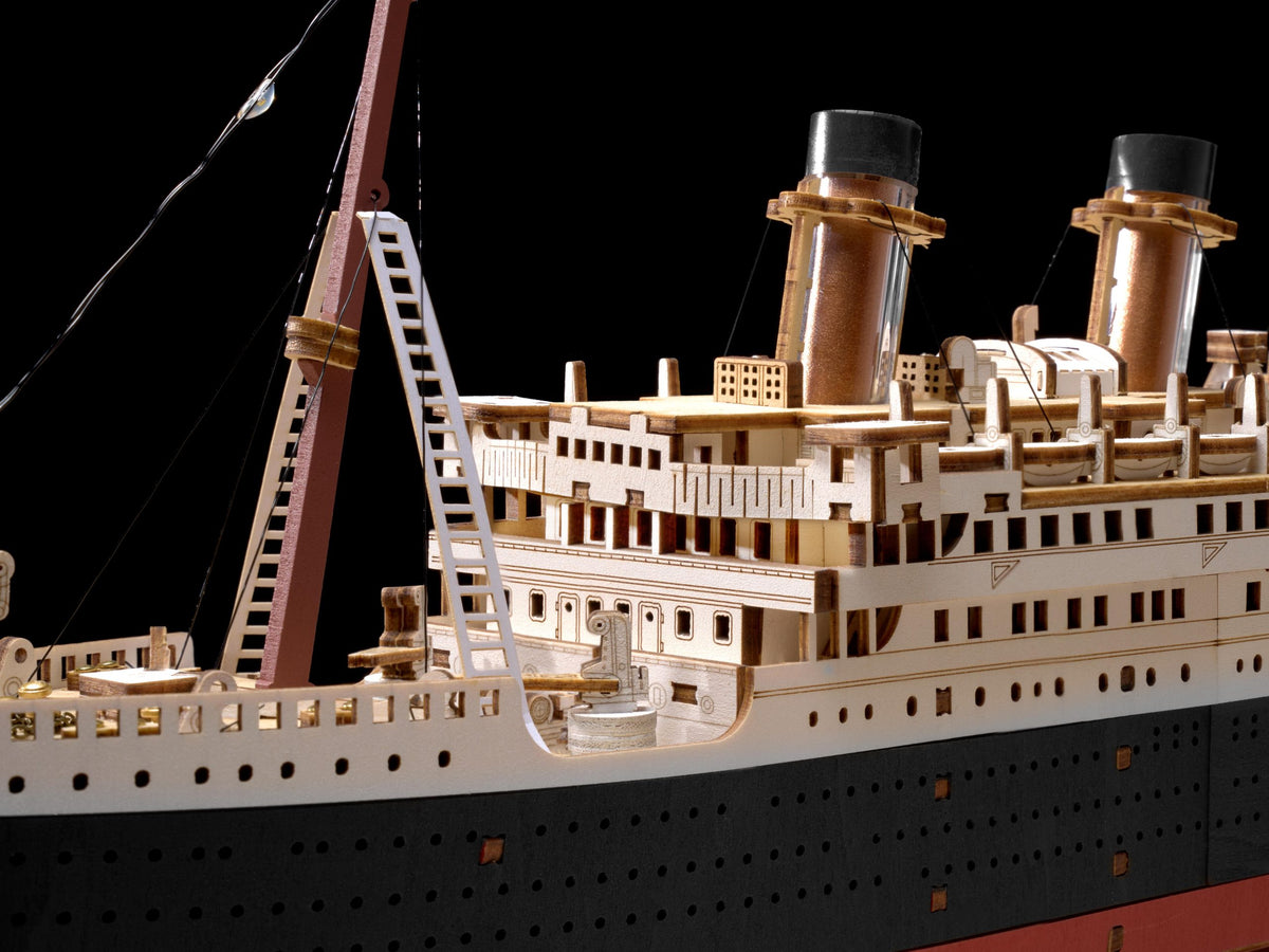Rolife 1912·Puzzle en bois 3D L'Éternel voyageur de l'Atlantique