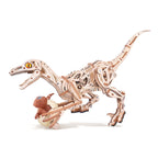 Puzzle en bois 3D mécanique Velociraptor ROKR