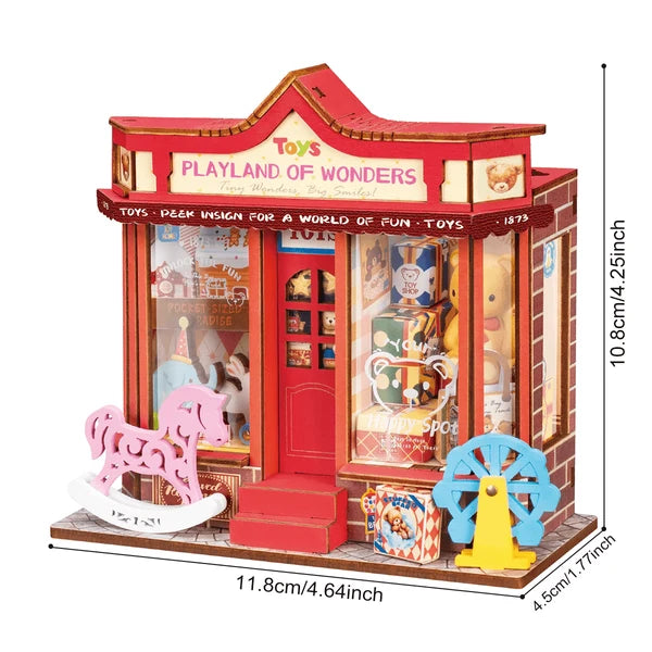 Rolife Magasin de jouets miniature DIY Whimsy