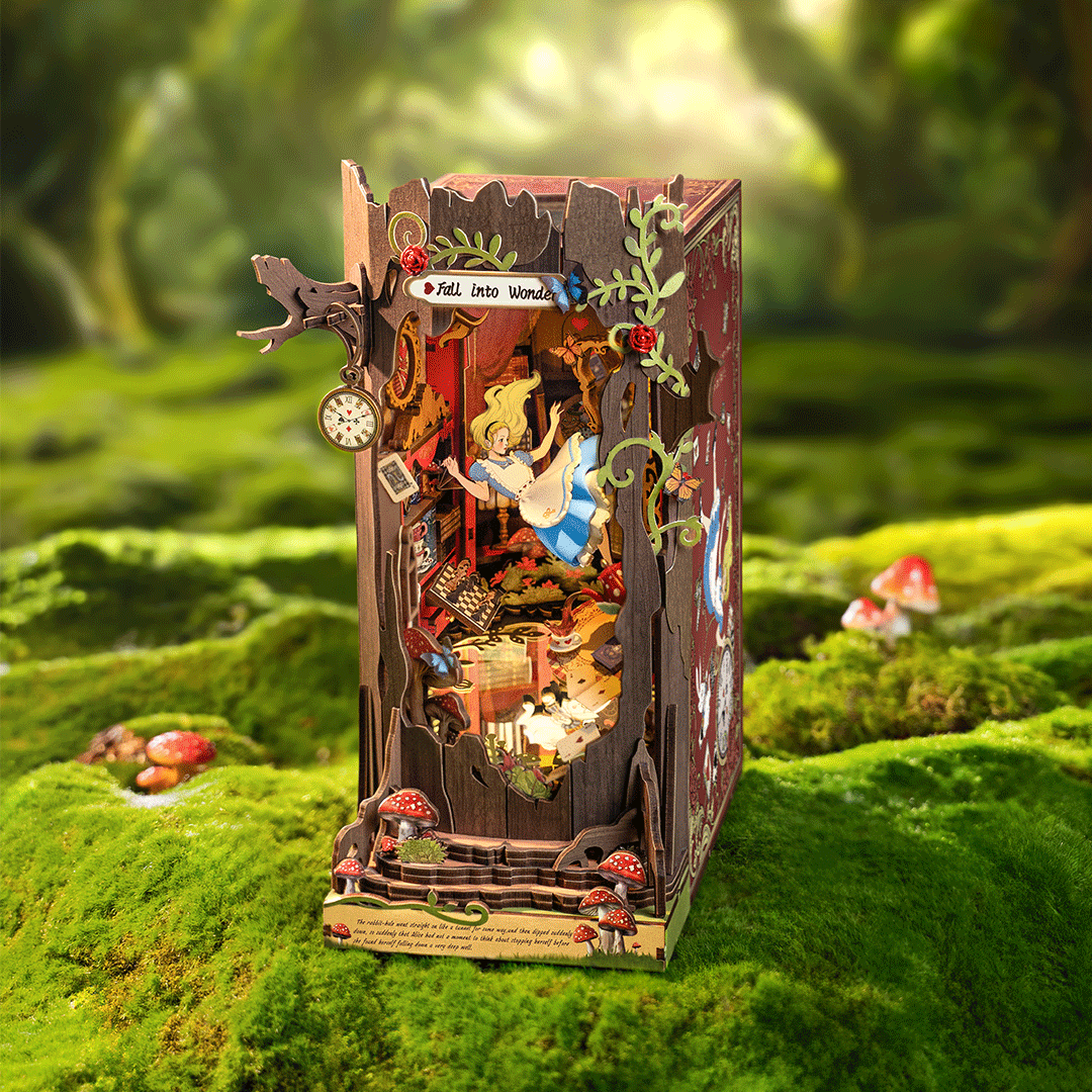 Rolife Fall into Wonder – Diorama de bibliothèque à monter soi-même