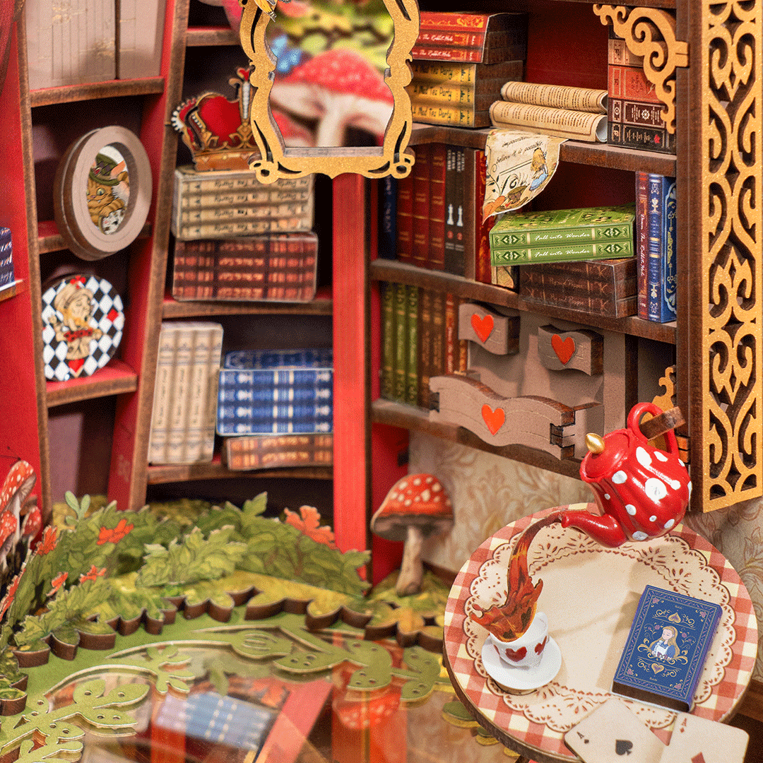 Rolife Fall into Wonder – Diorama de bibliothèque à monter soi-même