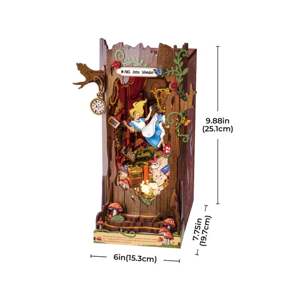 Rolife Fall into Wonder – Diorama de bibliothèque à monter soi-même