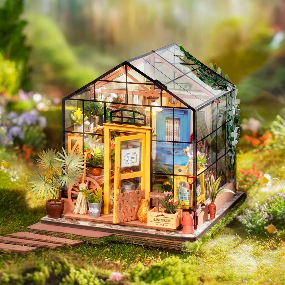 Rolife Cathy's Flower House, maison miniature DIY