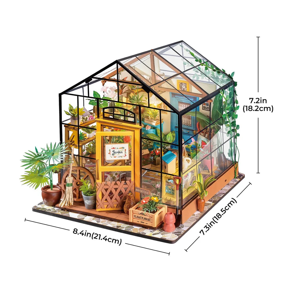 Rolife Cathy's Flower House, maison miniature DIY
