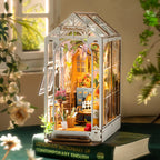 Jardin Maison Bricolage Diorama Bibliothèque