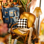 Jardin Maison Bricolage Diorama Bibliothèque